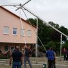 Zeltaufbau